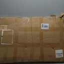 HITNET Bathroom Cabinet Freestanding, Bamboo Storage Cabinet 5-Tier Floor Cupboard with Door and Shelf for Bathroom, Kitchen, Hallway, Natural