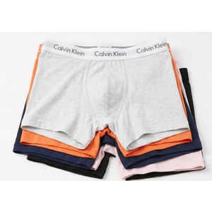 Calvin Klein Men's Cotton Stretch 5-Pack Boxer Brief, Size L