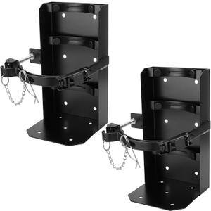 Fire Extinguisher Bracket Mount, for 20lbs Dry/10lb Co2 Extinguisher, Wall Mount Fire Extinguisher Holder Bracket for Vehicle, Boat, Home, Garage, 2 Pack Fire Extinguisher Bracket Mount, for 20lbs Dry/10lb Co2 Extinguisher, Wall Mount Fire Extinguisher Holder Bracket for Vehicle, Boat, Home, Garage, 2 Pack
