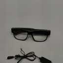 Camera Glasses Video Glasses HD Smart Glasses Recording Outdoor Sport Glasses with Camera Wearable Eyeglass Built-in 32G Memory Card only Open on Computer