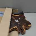 Deco 79 Wood Handmade Side End Accent Table Live Edge Top End Table with Black Metal Tripod Legs, Side Table 24" x 21" x 19", Brown