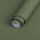 Abyssaly Green Wallpaper Peel and Stick 118"X17.7" Contact Paper for Cabinets and Drawers Removable Self Adhesive Thicken Wallpaper Covering for Bedroom Bathroom