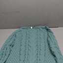 Askdeer Men's Pullover Sweater Cable Knit Crewneck Sweater Long Sleeve Classic Casual Sweater Tops, S