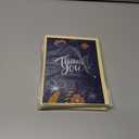 10 x CRTURUNIQ Luxury Navy Blue Thank You Card with Silver Foil - 5x7 Large Blank Note Card with Thick Gold Envelope & Sticker - Premium Heavyweight Cardstock for Wedding, Business, Sympathy & Men