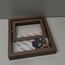 Dog Memorial Picture Frame  4x6 Wooden Photo Frame for Pet Loss  Sympathy Remembrance Gift for Dog or Cat Lovers (Muliti-ColorPaw)