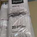 Depend Fresh Protection Adult Diapers, Incontinence & Postpartum Bladder Leak Underwear for Women, Disposable, Maximum, Extra-Extra-Large, Blush, 44 Count (2 Packs of 22)