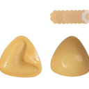 Ultra Push up Sticky Bra Pads Inserts - Reusable for Bikini Sports Bra - Double Sided Adhesive Bra Inserts M