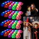 20 Pack LED Glasses,Glow glasses,Light up glasses,Glow in the dark glasses,Party glasses Rave neon Flashing Party For Birthday Mardi Gras New Year's Eve Party Decoration,For Kids/Adults