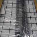 FLEXIMOUNTS 2 Pack 2x4ft Garage Storage 24x48 inch Heavy Duty Bike Wall Shelving Rack, 440lbs Total Weight Capacity, Black, Pro Series