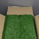 Artificial Grass Tiles Interlocking Turf Squares Deck 9 Pack -12"x12" Indoor Outdoor Faux Grass Rug with Drainage Holes-Fake Grass Tiles Self-draining for Garden Lawn Landscape Balcony Decoration