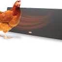 Cozy Products Cozy Coop, Chicken Coop Heater, Flat-Panel Radiant Heater with Thermal Protector, Energy-Efficient, Easy to Install, Ideal for Small Animals, 200 Watts, Black