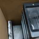3-Layer Up and Down Modern Outdoor Wall Lights, 2-Pack Black Aluminum Exterior Sconce, IP65 Waterproof for Porch Garage Patio, Warm White 3000K, 4.13" X 2.56" X 14.96"