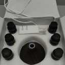 InnoGear Aromatherapy Diffuser & 10 Essential Oils Set, 400ml Diffuser Ultrasonic Diffuser Cool Mist Humidifier with 4 Timers 7 Colors Light Waterless Auto Off for Valentine's Gift, Dark Wood Grain