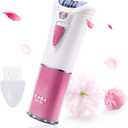 Epilator Hair Removal for Women Facial Hair Remover with 9 Tweezers and LED, Glide Epilator for Women, Portable Facial Hair Epilators for Face, Lips, Arms, Underarms, Legs and Bikini