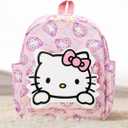 ZWYAN Cute Backpack, 14 Inch Large Capacity Nurse Bag Bookbag, Waterproof Casual Anime Daypack for Travel