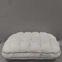 YOUR MOON Fluffy Support Bed Pillow Queen Size, Super Soft Premium Down-Alternative Filling for Sleeping, Luxury Hotel Quality Bed Pillows for Side Sleeper (White) (Queen (Pack of 1))