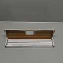 Tilingview 5-Pack Peel and Stick Tile Trim for Backsplash – " Self-Adhesive PVC Molding Edge, Decorative Pencil Tile Edging for Walls (White Stone)