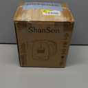 ShanSon Electric Kettle with Tea Infuser 1.7L Temperature Control Glass Electric Tea Kettle 1500W Fast Heating Water Boiler BPA Free Electric Teapot with 7 Presets Auto-Off & Boil-Dry Protection (Clear)