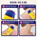 Neck Firming Cream with Roller - Infused with Peptides, Collagen, Hyaluronic Acid & Ceramides, Anti-Aging Neck & Chest Cream to Smooths Wrinkles and Fine Lines (5.29 Ounce (Pack of 1))