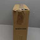 12x12 Picture Frame Set of 9, Display Pictures 8x8 with Mat or 12x12 without Mat, Multi Collage Gallery Square Photo Frames for Wall or Tabletop, Distressed Gray