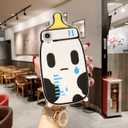 3D Feeding Bottle Case for iPhone XR 6.1",iPhone XR Cute Case,3D Cartoon Cute Kawaii Lovely Baby Bottle Shape Kids Teens Girls Women Soft Silicone Case for iPhone XR Feeding Bottle