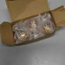 BlueStars G45 E26 Edison LED Filament Globe Bulb 120V 5W (60 Watt Equivalent), 2700K Warm White Light 550lm Non-Dimmable for Indoor Outdoor Holiday Home Decoration - 3 Packs