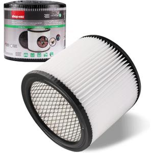 Shop-Vac 90304/90344 Replacement Cartridge Filter, Fits most Shop-Vac Dry Vacuums 5 Gallon and above, Original, Reusable, 1 Pack