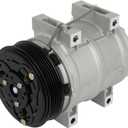 SCITOO AC Compressor with Clutch for Volvo C70 S40 S70 V40 1.9L 2.3L 2.4L 2.5L 1999-2004 CO 0104JC HTC10405508A 8684288 9171321 8603132 8601631 Fast Cooling Air Conditioning Compressor