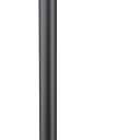 YUMORE Toilet Paper Holder Stand,Freestanding Bathroom Metal Black Matte Tissue Roll Holder for Modern Bathroom