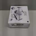 Oddire Drone with Camera - Drones for Adults with 2 Batteries, Carrying Case, 1080P HD Foldable Drone with Stable Hover, Trajectory Flight, Gravity Control, One Key Take Off/Land, 3D Flip, Toys (White-Blue)