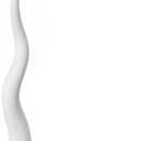 Uniquewise 51" Tall Animal Horn Shape Floor Vase: Elegant Ceramic White Accent for Entryway, Dining, or Living Room Decor - Distinctive Antler Design, Adding Nature-Inspired Charm to Your Home