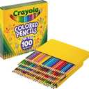 Crayola Colored Pencils, Assorted Colors, Set Of 100 Pencils