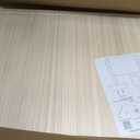 Solid Wood Butcher Block Countertop, Unfinished Work Bench Table Top, Double-Sided use DIY Board for Washer Dryer/Island/Kitchen Laundry Counter Top(50x35x2.6cm)