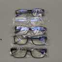 Gaoye 1.0 Professional Reading Glasses for All Day - Computer Readers with Blue Light Protection - Value Pack (A2-5 Pack Flower Vibes)