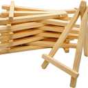 5.9 Inch Mini Wood Display Easel, 10 Pcs Tabletop Easels for Displaying Photos, Picthres