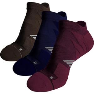 Hylaea No Show Running Athletic Anti-Blister Wicking Coolmax Socks, Seamless Anti-odor, XL