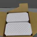 Rectangle Bed Risers Furniture Risers Heavy-Duty Rectangular Adjustable Block Lift to 3 inches and 4.3 inches Desk, Sofa, Chair Legs, Support up to 4000 pounds WH-3