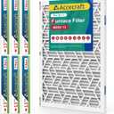 16x20x1 Air Filter MERV 13, Advanced Dust Defense,Cost-effective,1 Reusable ABS Frame + 6 Pack Replaceable, Quality Furnace Filter Media for AC & Furnace Applications1 Frame+6 Filter