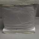 24.5" Handcrafted Ceramic Table Lamp - Single Farmhouse Vintage Rustic Bedside Lighting for Living Room, Bedroom, Entryway | Nightstand & End Table Decor with Linen Shade (Bulb Not Included) (Purple-Grey)