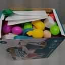 102pcs Kids Shopping Cart Trolley Play Set with Pretend Food and Accessories,Perfect for Ages 3+ Pretend Play and Role-Playing Games