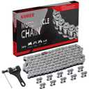 KAMIER 428 Motorcycle Chain 132 Links with Chain Breaker for TTR125 TTR225 Hawk 250 Boom Vader 125 Apollo RFZ TaoTao Coleman 110cc 125cc 150cc Pit Dirt Bike 4 Wheeler ATV Quad Go Kart Heavy Duty Parts