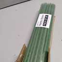 Garden Stakes 24 Inch, 2ft Metal Plant Stakes 30 Pack for Gardening and Farm, Plastic Coated Plant Support for Tomato, Cucumber, Bean, Flower, Potted More Climbing Plants
