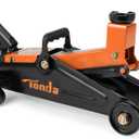 Tonda Floor Jack, Hydraulic Portable Car Jack, 2 Ton (3,800 lb) Capacity, Black