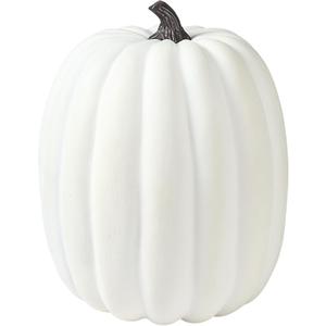 Large Tall Artificial Pumpkin for Outdoor,Tall White
Realistic Fall Foam Pumpkin Fake Fruit Vegetable for Harvest Party Thanksgiving Halloween Decor,14" Wide-19"Hight