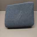 OLANLY Thick Memory Foam Bath Mat Rug 58"×24", Extra Soft Absorbent Bathroom Rug, Quick Dry Bath Mats, Non-Slip, Machine Washable Carpet for Bathroom, Tub and Shower, Home Decor Accessories, Airy Blue