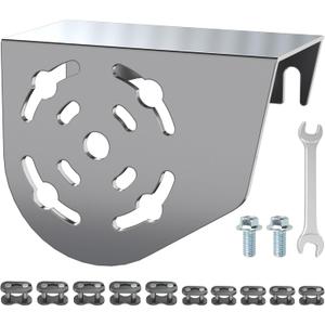 Short Mini Bike Clutch Cover Chain Guard Replacement for Predator 212cc 196cc 224cc 79cc 97cc Engine Coleman CT200U BT200X CT200U-EX Massimo MB200 Baja DB30 Motovox Mbx10 Mbx11 Parts