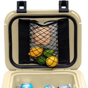 Maplefield Mesh Cooler Organizer Insert  Dry Storage Net for Cooler Accessories (30x25cm)
