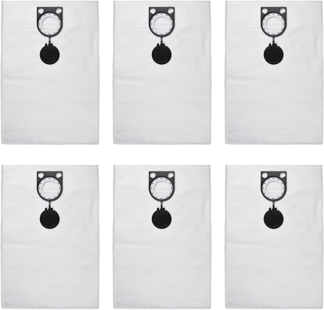 Dust Bags for Metabo for ASR 25 L for SC, for ASR 2025, for ASR 35 Robot Vacuum Cleaner, Canister Dust Collection Bags Replacement (6 Pack)