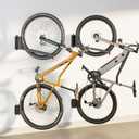 MonTEK Swivel Bike Wall Mount, No Heavy Lifting Required Bike Wall Mount, Bike Hangers for Garage, Space-Saving Bike Rack Garage, Easy to Load and Unload, Bike Hanger Can Hold Up to 77 lbs, 2 Pack