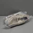 LeIsfIt Barefoot Shoes Women Wide Toe Walking Shoes Breathable Minimalist Sneakers Zero Drop Sole Taupe Size 9